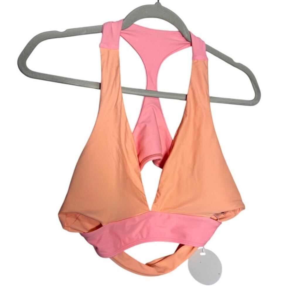 NWT PQ Swim Starfish Racerback Top Women’s Sz. D Cup
